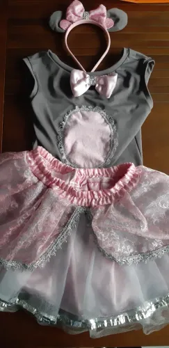 Fantasia luxo ratinha, minnie disney