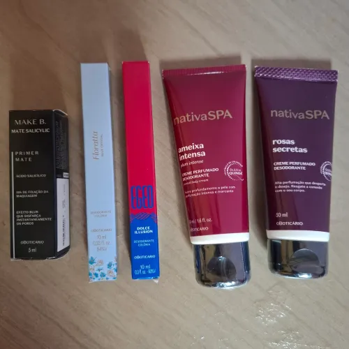 Kit de produtos o boticário