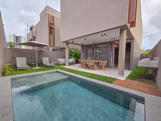 Casa em Condominio à venda, 4 quartos, 4 suítes, 2 vagas, Jacaré - Cabedelo/PB