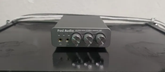 ?[Estado de Novo] DAC e Amp Fosi Audio K5 Pro - Eleve o Som do Seu Setup