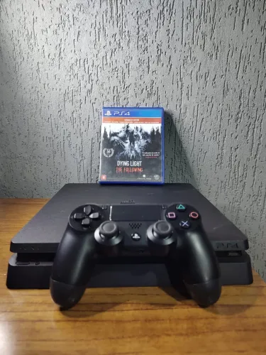 PS4 Slim 500g Semi Novo.