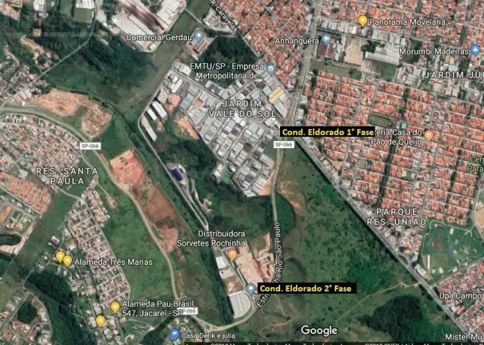 Ótima Área Comercial de 3.177 m² no Cond. Eldorado Comercial/Industrial em SJC