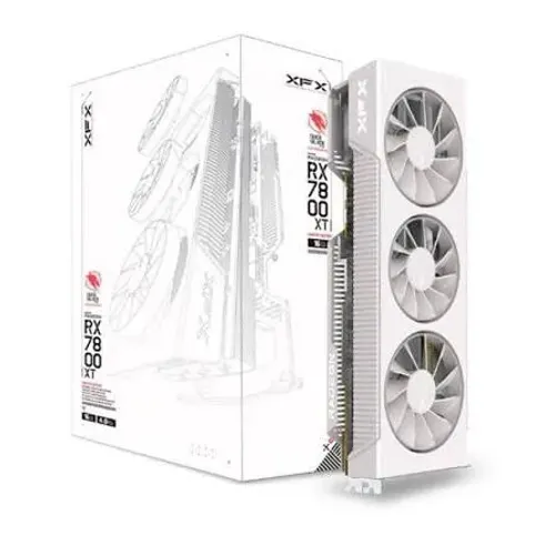 GPU XFX RX 7800 XT Magnetic Air 16GB GDDR6 - Impecável / Caixa