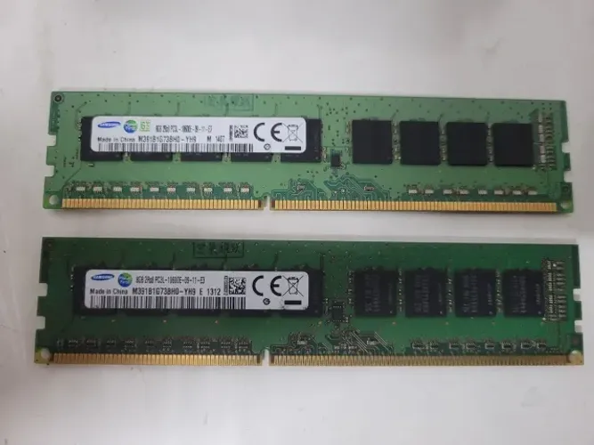 Kit 16gb (2x8gb) Memoria servidor dell hp ddr3 pc10600e unbuffered