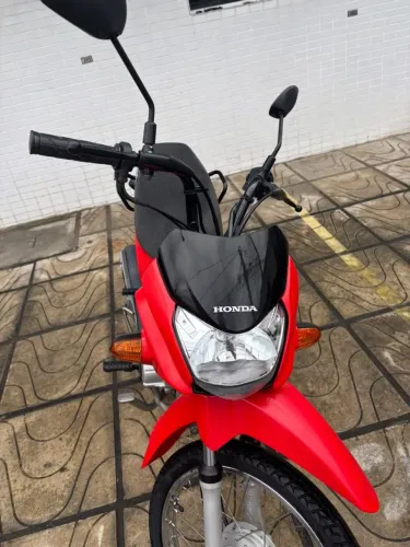 Moto pop 110i vermelha 2024