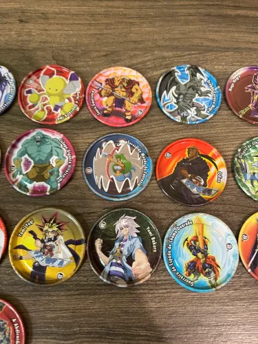 Metal Tazos Yu-Gi-Oh Elma Chips