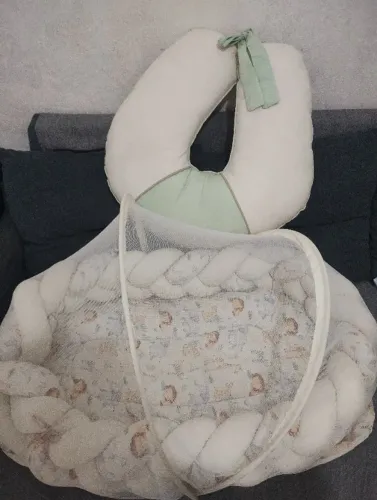 Kit almofada bebê + Ninho