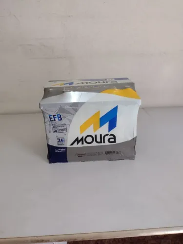 Bateria EFB 60ah Moura/ 2 Anos Garantia/Entrega Instalação Grátis