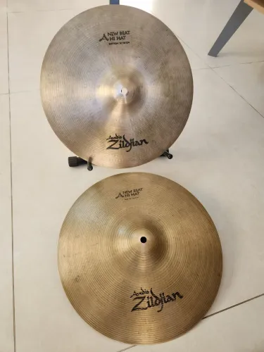 Hihat 14 Zildjian Avedis New Beat B20 Chimbal (ñ sabian paiste istanbul bosphorus k hhx A)