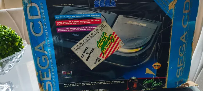Sega CD Americano completo + Jogo 