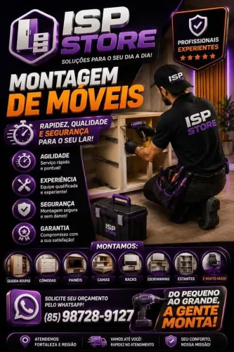 MONTAGEM DE MÓVEIS