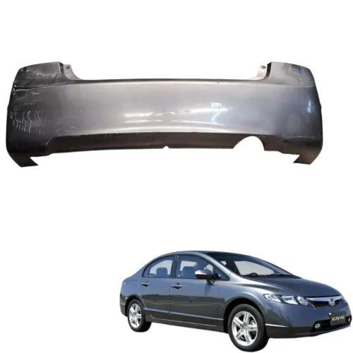 Parachoque Traseiro Civic Lxs 1.8 2007 A 2011