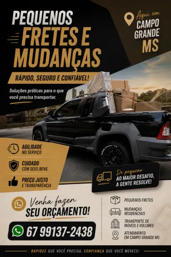 FAÇO PEQUENOS FRETES