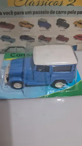 Miniatura Carros Nacionais Clássicos Toyota Bandeirante