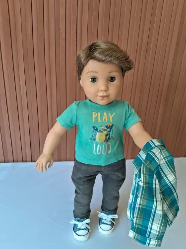Boneco american boy logan