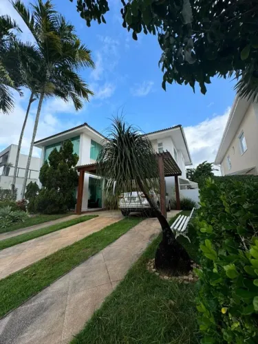 CASA EM CONDOMÍNIO RESIDENCIAL em CAMAÇARI - BA, Alphaville Litoral Norte 1