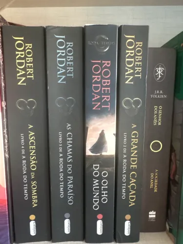 LIVROS A RODA DO TEMPO/ O SENHOR DOS ANEIS
