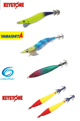 ZANGARILHOS PARA PESCA DE LULA (KIT 5)