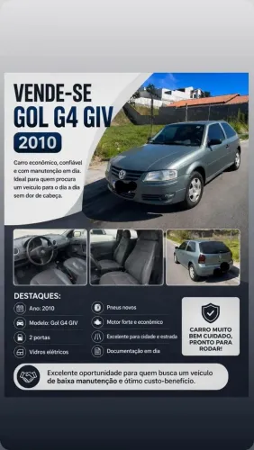 Volkswagen Gol Geração IV Trend 1.0 8V MI Total Flex Mec. 2P 2010