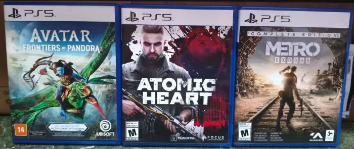 Atomic Heart / Avatar / Metro Exodus PS5