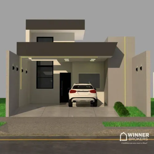Casa com 3 dormitórios à venda, 88 m² por R$ 530.000,00 - Jardim Califórnia - Maringá/PR