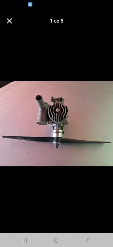 Aeromodelo motor OS RCGF 10CC GASOLINA