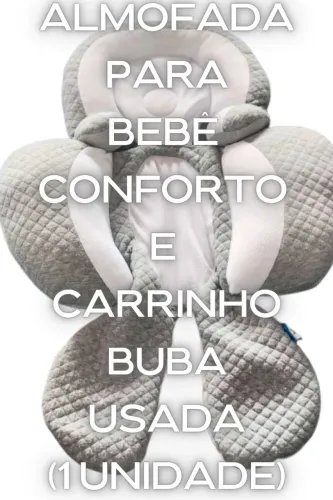 Almofada para Assento do Bebê Conforto e Carrinho Buba