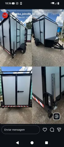 Carreta baú