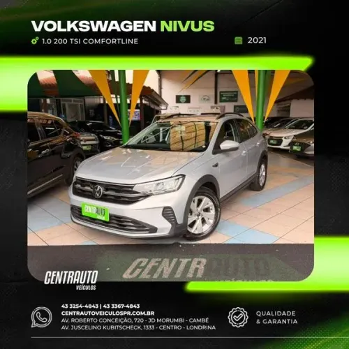 Volkswagen Nivus Comfortline 1.0 200 TSI Flex AUT 2021