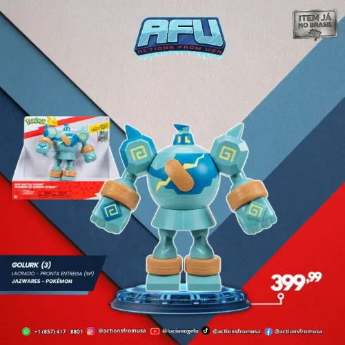 Golurk Pokémon Epic Battle Figure