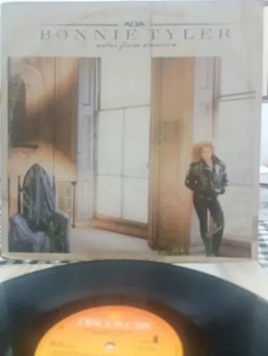 LP BONNIE TYLER ,NOTES FRON AMERICA 1988