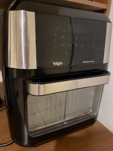 Fritadeira Eletrica Airfryer Elgin Oven Fry 4 em 1 12L 1800W - 110v