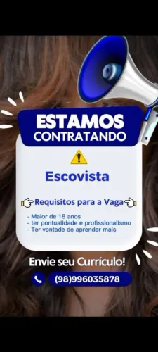 Estou precisando de uma escovista