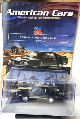 Miniatura Ford Mustang Cobra II 1977 - IXO Altaya 1:43