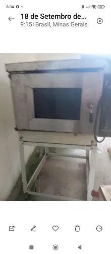 Forno turbo 4 assadeiras