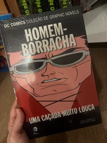 Hq Homem Borracha Dc Eaglemoss - Lacrada 