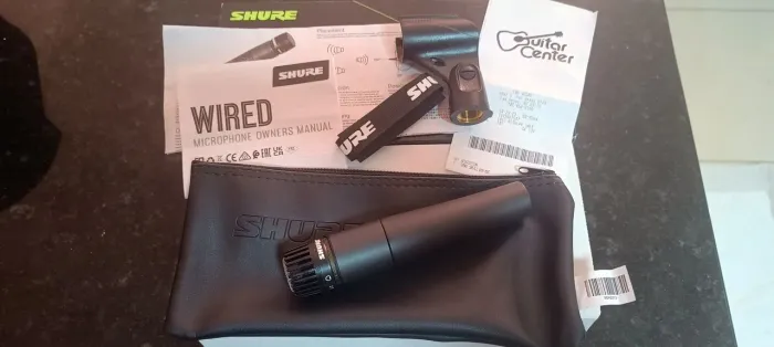 Microfone Shure SM 57 Original + BRINDE
