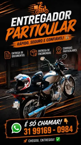 Motoboy motoqueiro