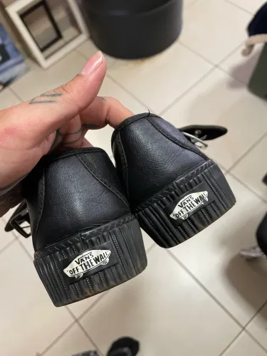 creeper mary jane vans couro legítimo