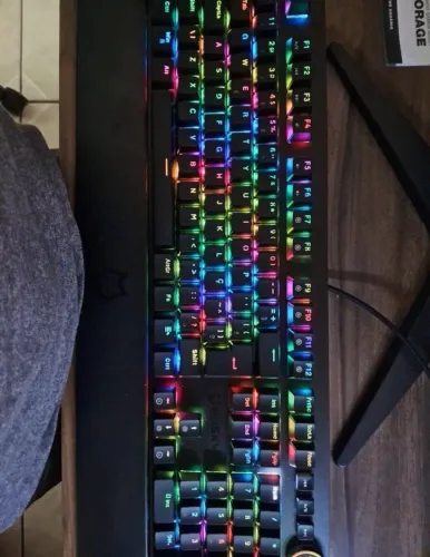 Teclado mecânico gamer husky