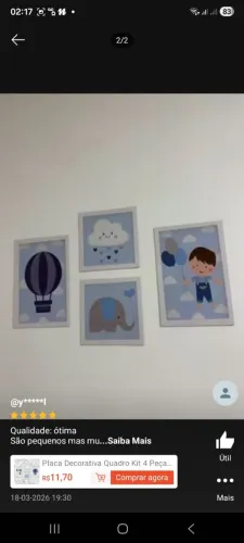Itens para bebê 