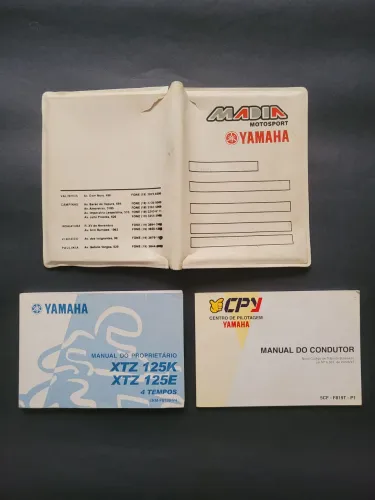 Manual do proprietário ou de instruções da XTZ 125