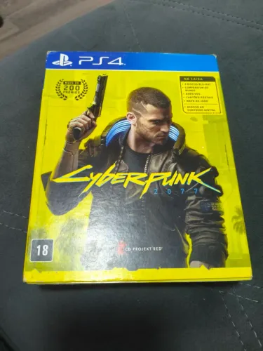 Cyberpunk 2077 PS4 - Edição Especial Completa (Mídia Física)