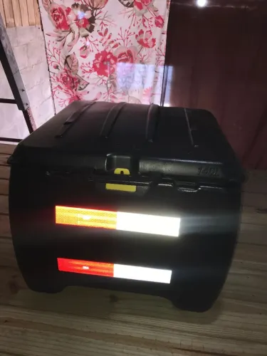Baú para Moto 140 Litros (Ideal para Delivery / Motoboy) - Ótimo Estado!