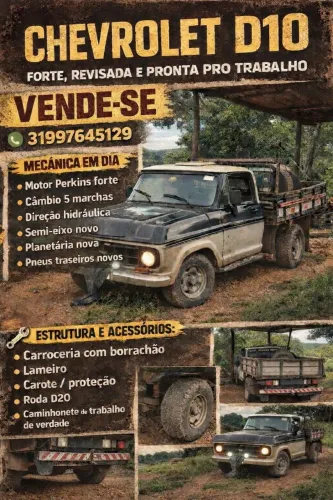 Chevrolet D-10 Diesel 1983
