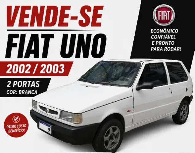 Fiat Uno Mille 1.0 Fire/ F.flex/ Economy 2P 2003