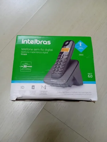 Telefone s/Fio c/ Bina da Intelbras Ts3110