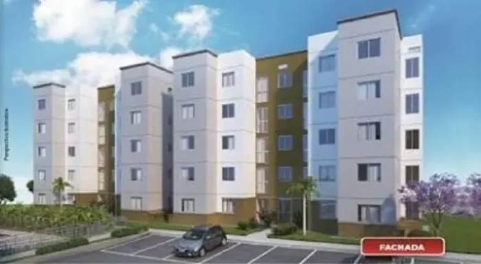 Aluga-se apartamento semi mobiliado