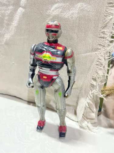 Boneco Spielvan Jaspion 2 Glasslite Anos 80 - Original Antigo Colecionador