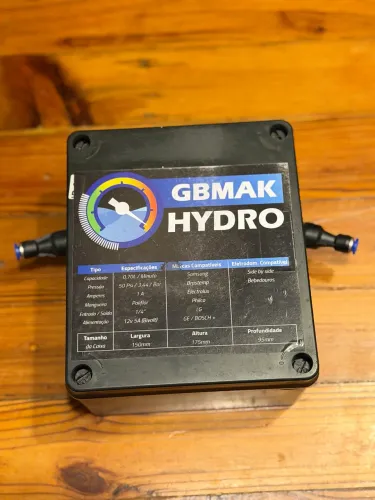 Bomba pressurizadora GBMAK HYDRO para filtros e outros